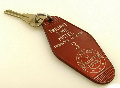 Twilight Motel (Twilight Time Motel) - Old Key Fob (newer photo)